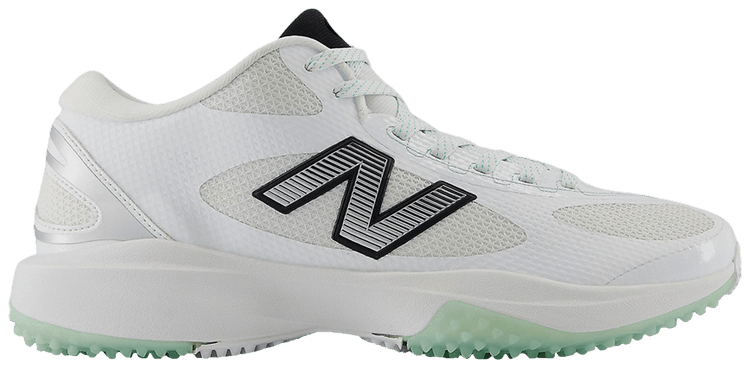New Balance FreezeLX v5 Turf White Black Silver Metallic