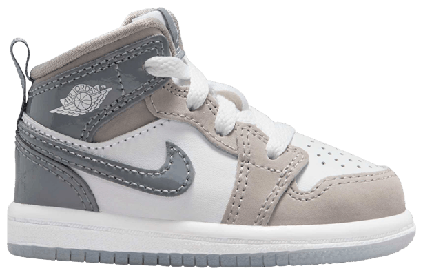 Air Jordan 1 Mid SE TD Patent Cool Grey