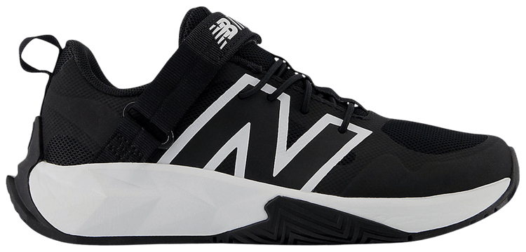 New Balance FuelCell Play Bungee Lace Top Strap Little Kid Black White