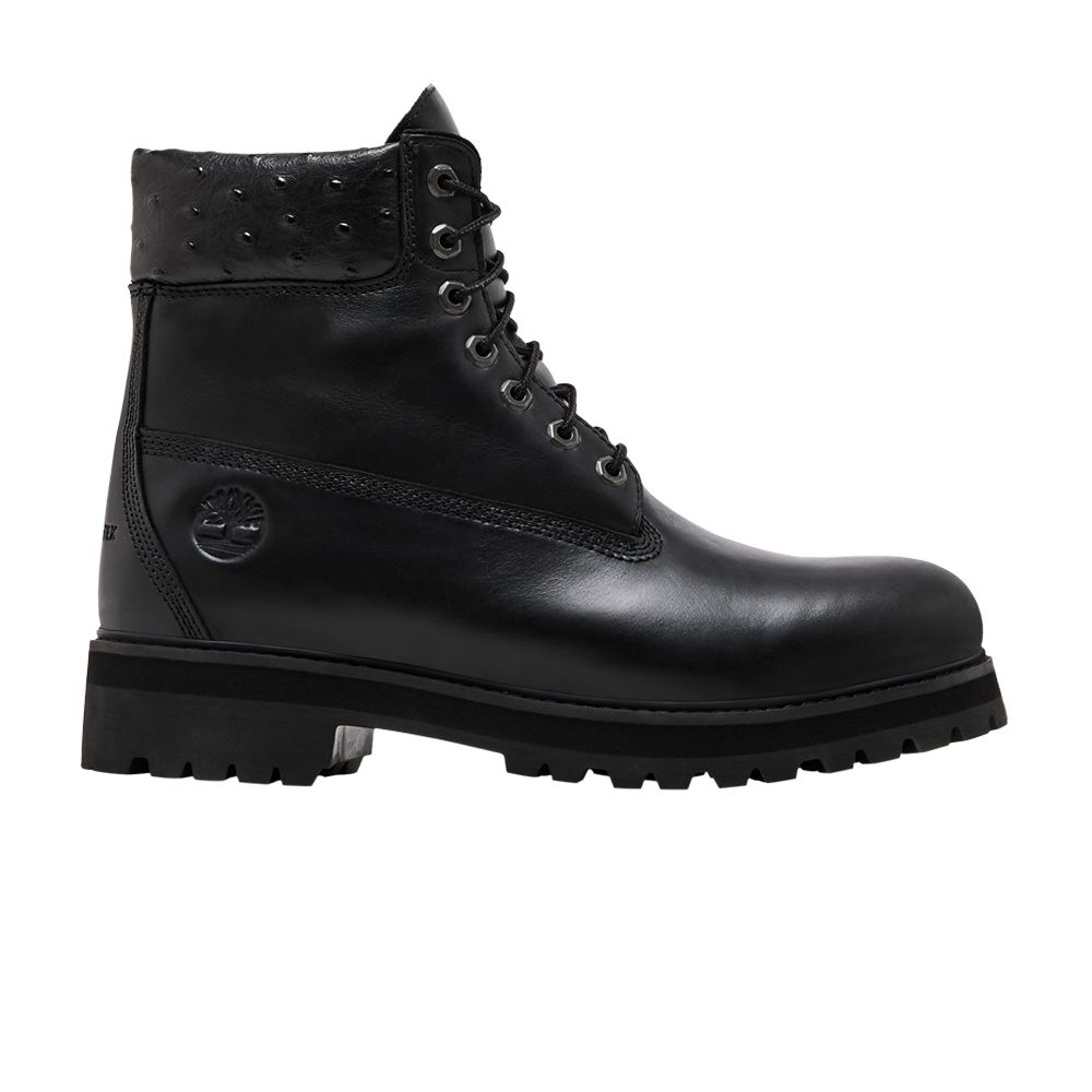 Pre-owned Timberland 6 Inch Premium Stack Boot 'black' | Men's Size 10.5