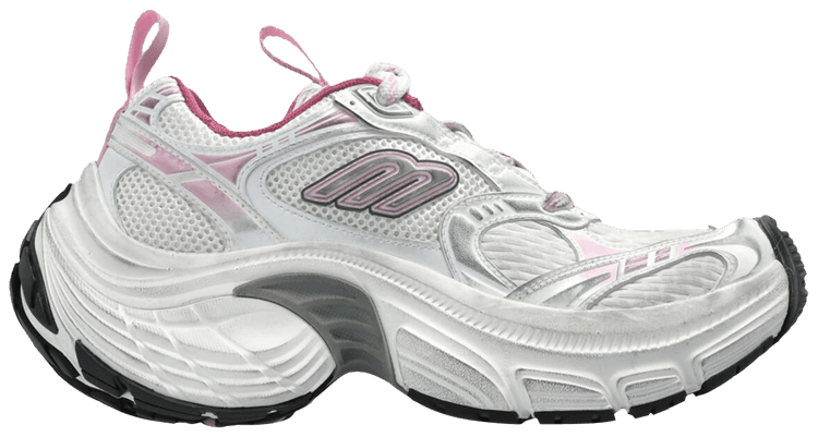スニーカー BALENCIAGA Women Sneakers 815853 W2MV2 9511 white Buy Balenciaga Wmns 6XL Sneaker 'Worn-Out - White Light Pink