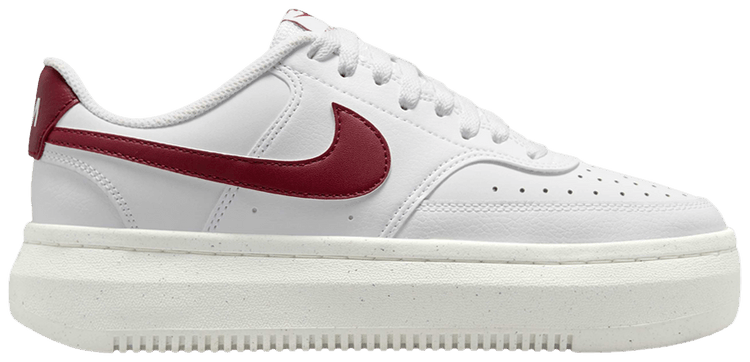 Nike Wmns Court Vision Alta White Team Red