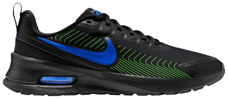 Nike Air Max Nuaxis Black Volt Racer Blue
