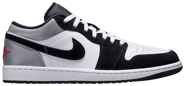 Buy Air Jordan 1 Low SE 'White Black Matte Silver' - HF3148 106 | GOAT