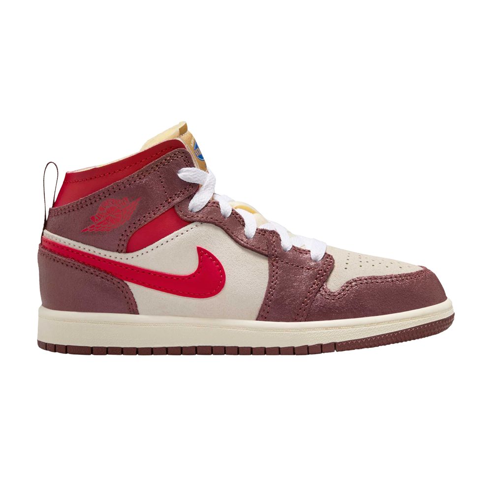 Air Jordan 1 Mid SE PS 'Breakfast' | Brown | Kid's Size 11.5 - HF3198-100