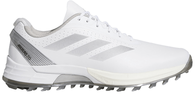Adidas Adizero ZG Spikeless Golf White Silver Metallic