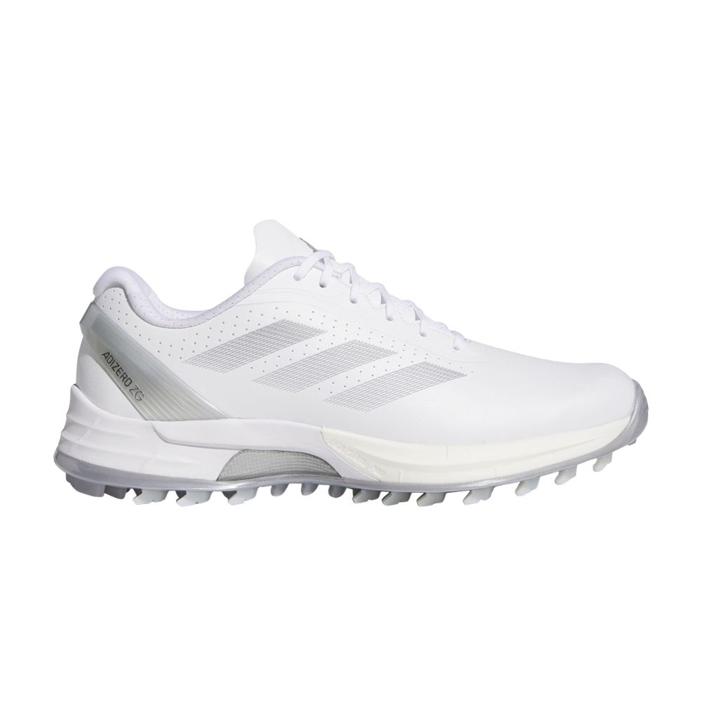 Pre-owned Adidas Originals Adidas Wmns Adizero Zg Spikeless Golf 'white Silver Metallic' | Women's Size 10
