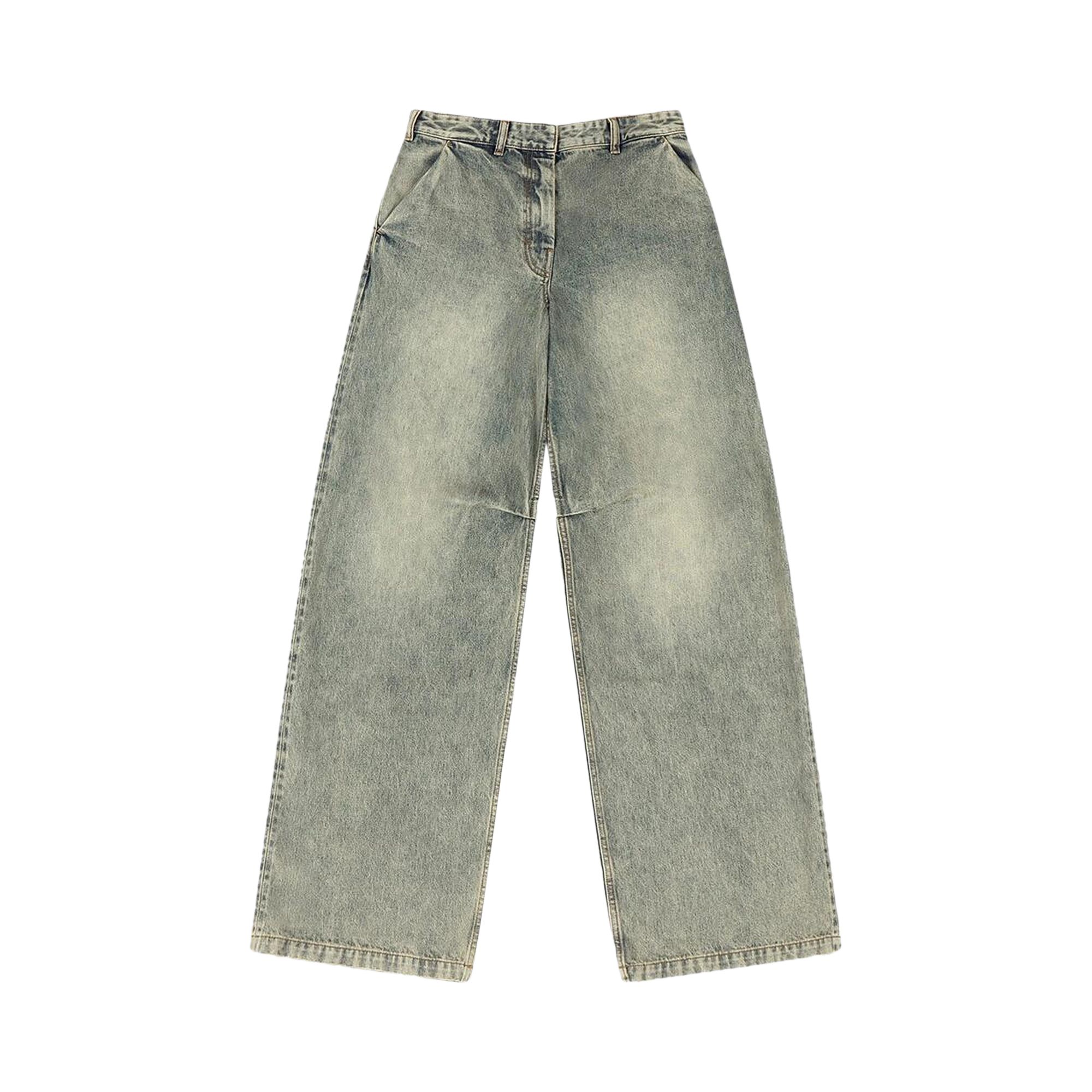 Pre-owned Entire Studios Dem Jeans 'surface Wave' | Blue | Men's Size M