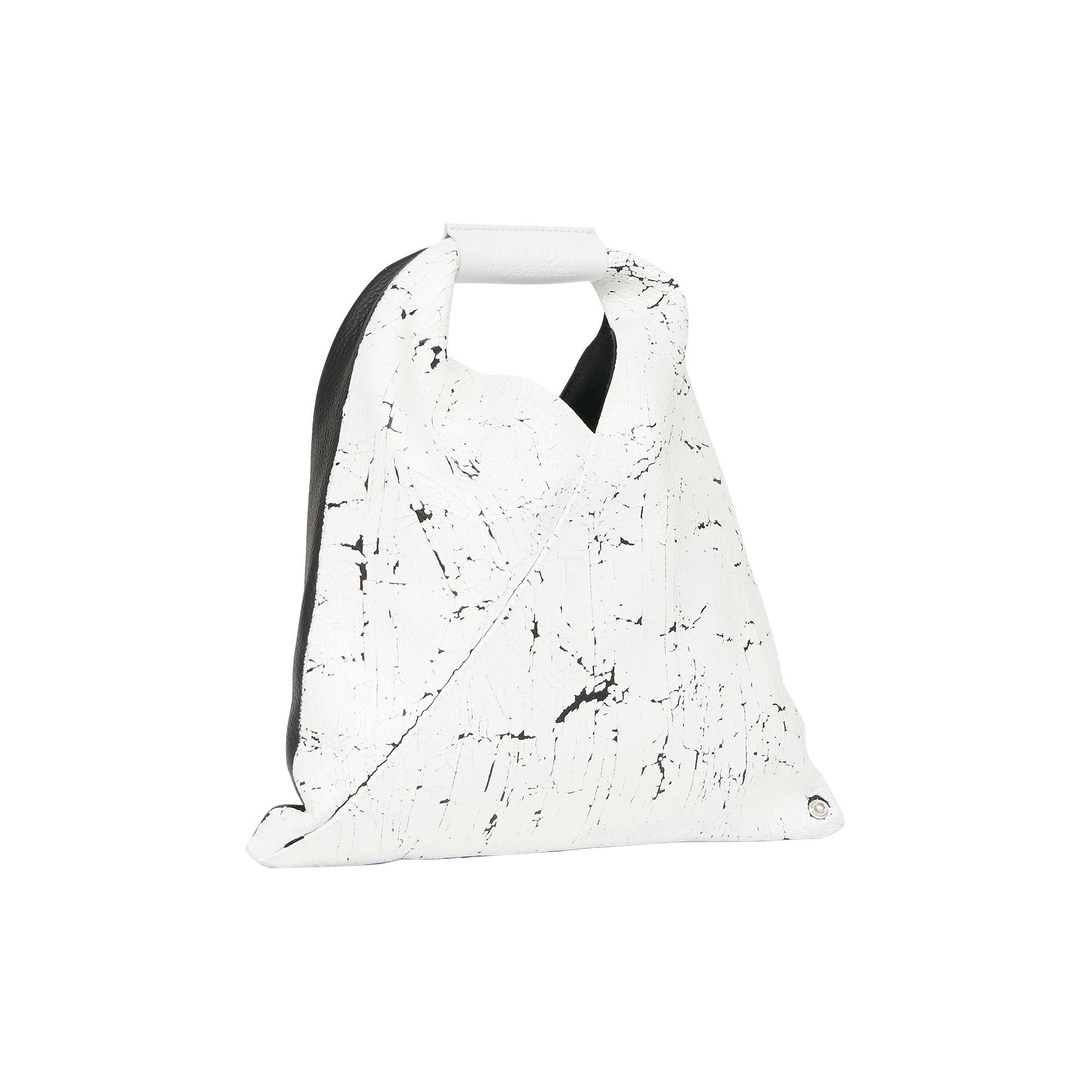 Pre-owned Mm6 Maison Margiela Mini Japanese Bag 'black/white'