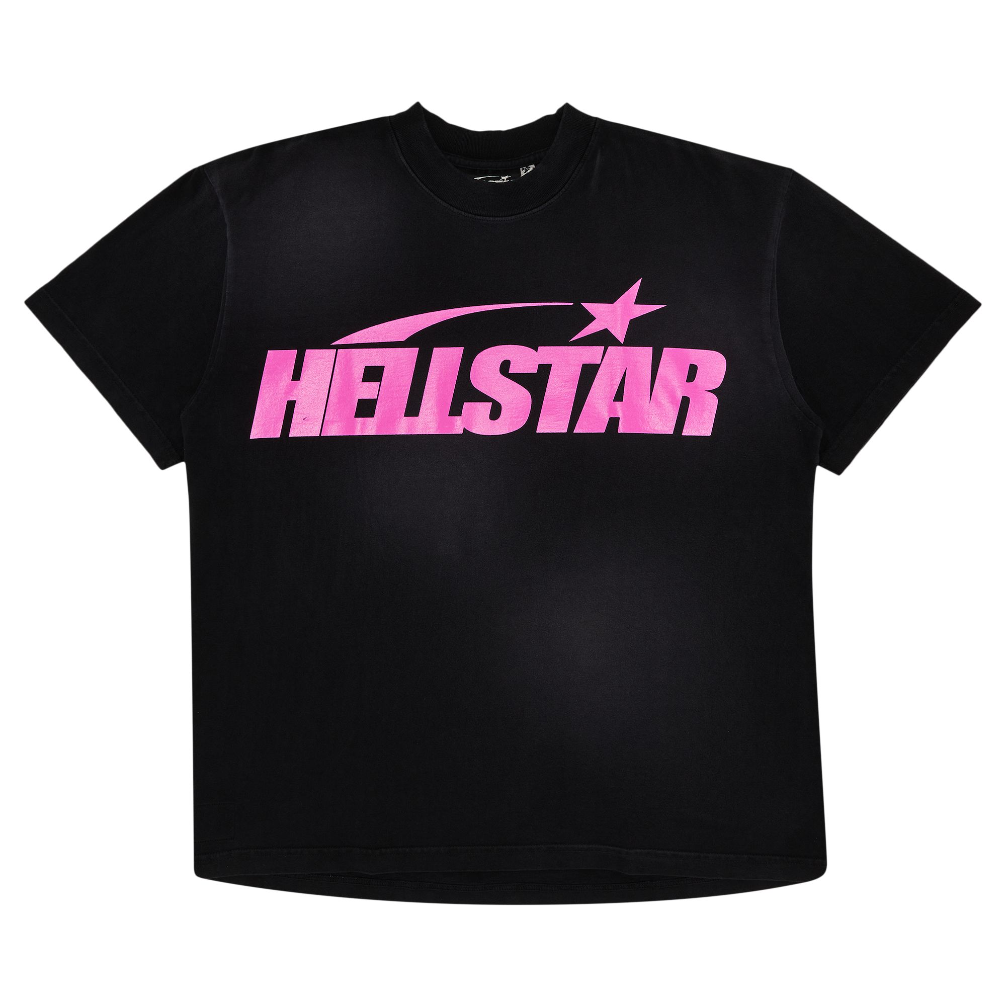 Pre-owned Hellstar Classic T-shirt (regular Print) 'black/pink'