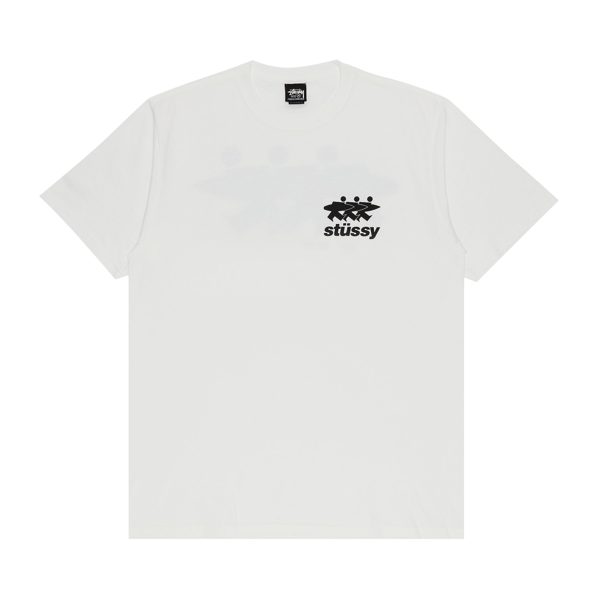 Pre-owned Stussy Surfwalk Tee 'white'