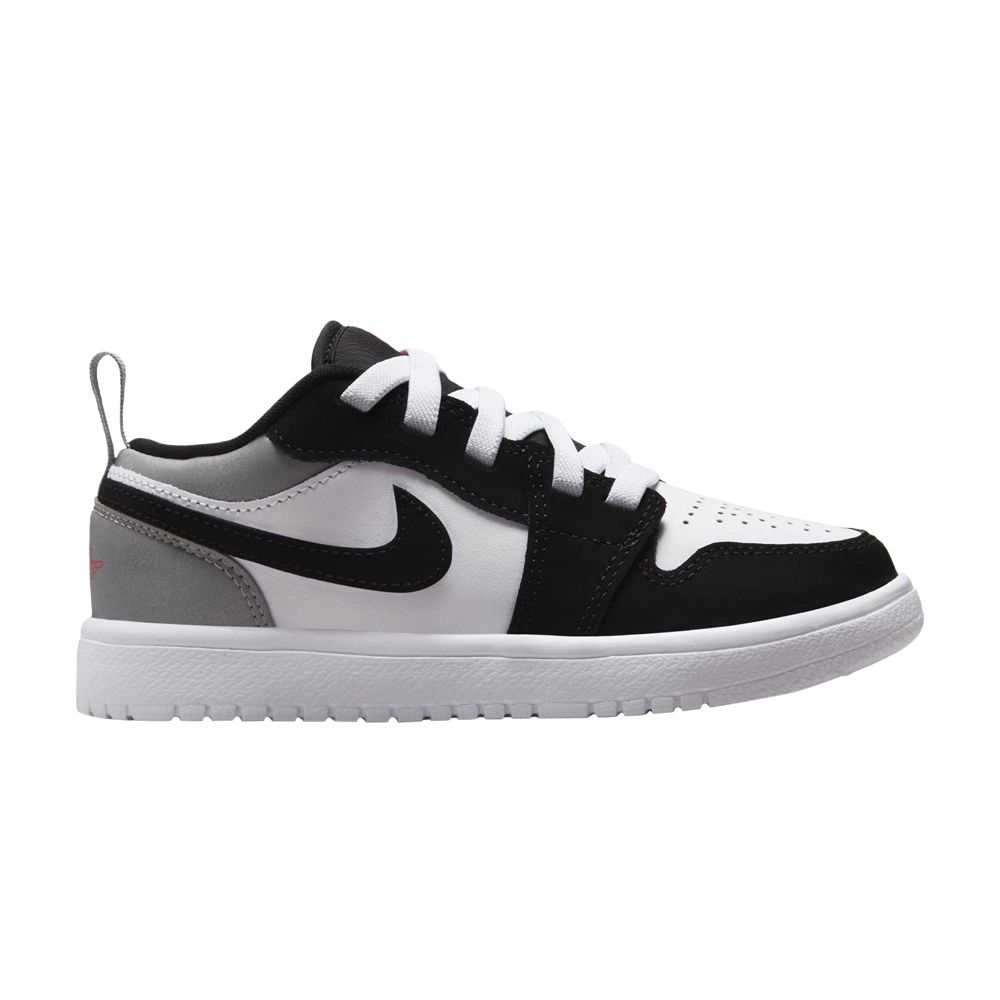 Pre-owned Air Jordan 1 Low Alt Se Ps 'white Black Matte Silver' | Kid's Size 3