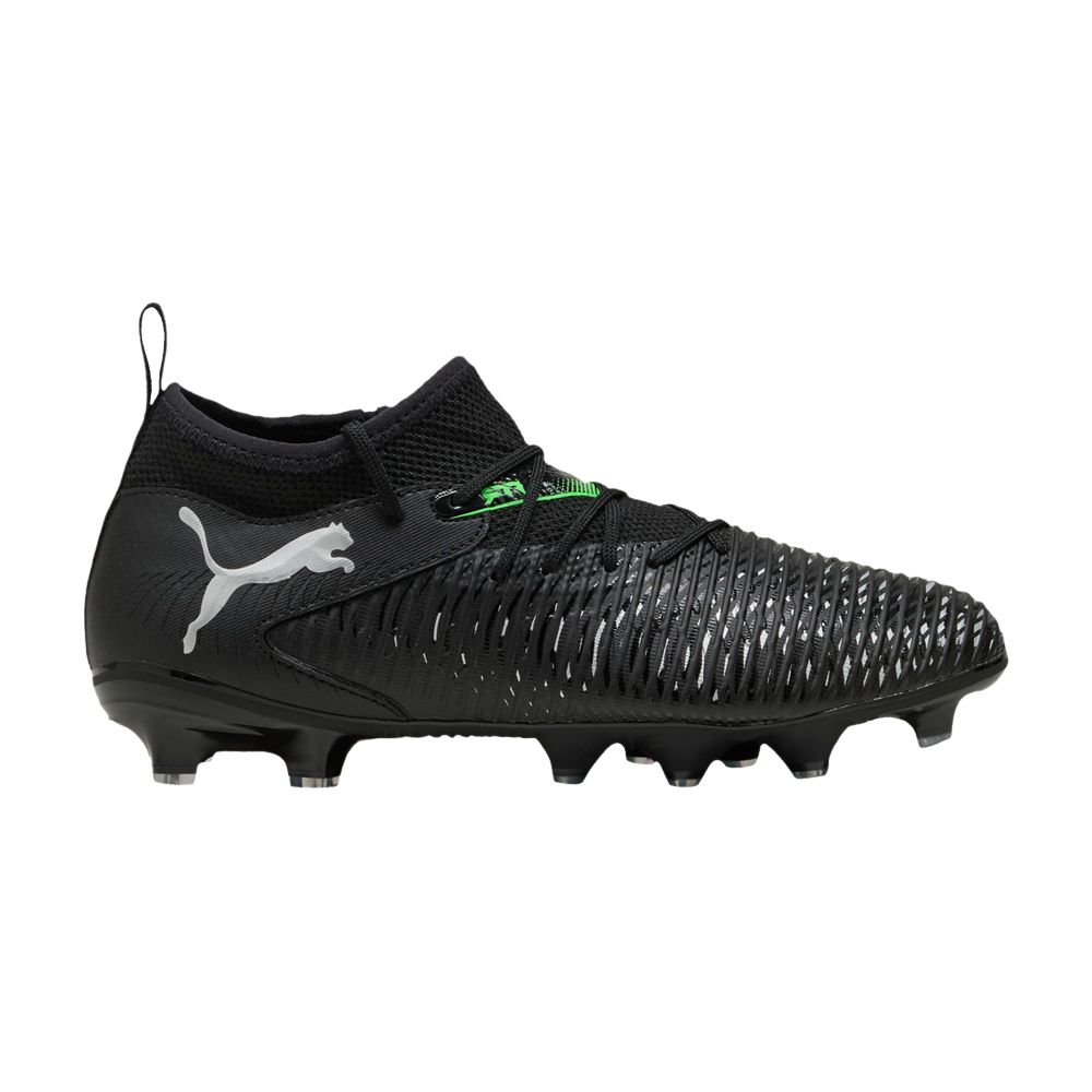 Pre-owned Puma Future Match 8 Fg Ag Big Kid 'eclipse Pack' | Black | Kid's Size 2.5