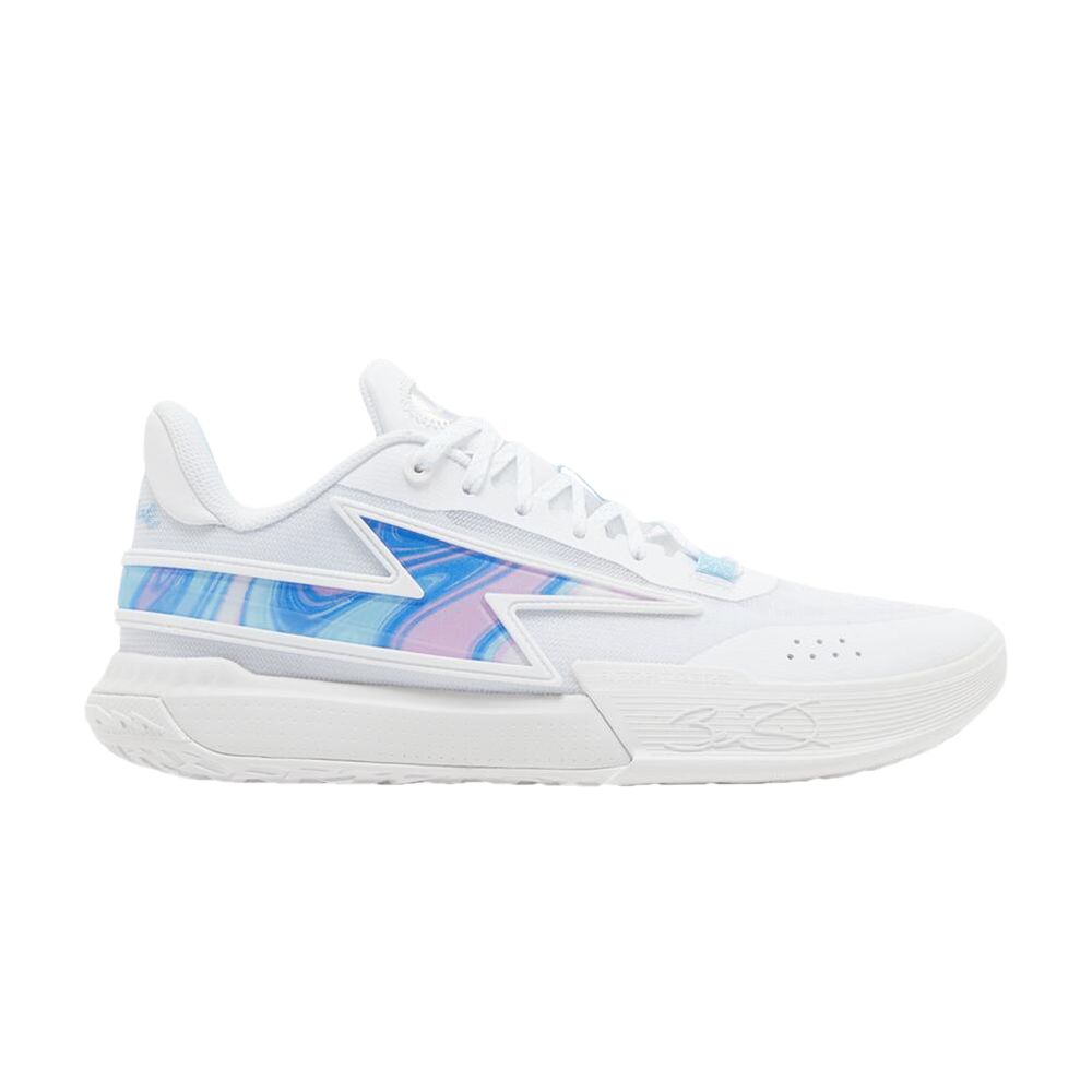Pre-owned Li-ning Wade Flash 'raz Fuego' | White | Men's Size 8