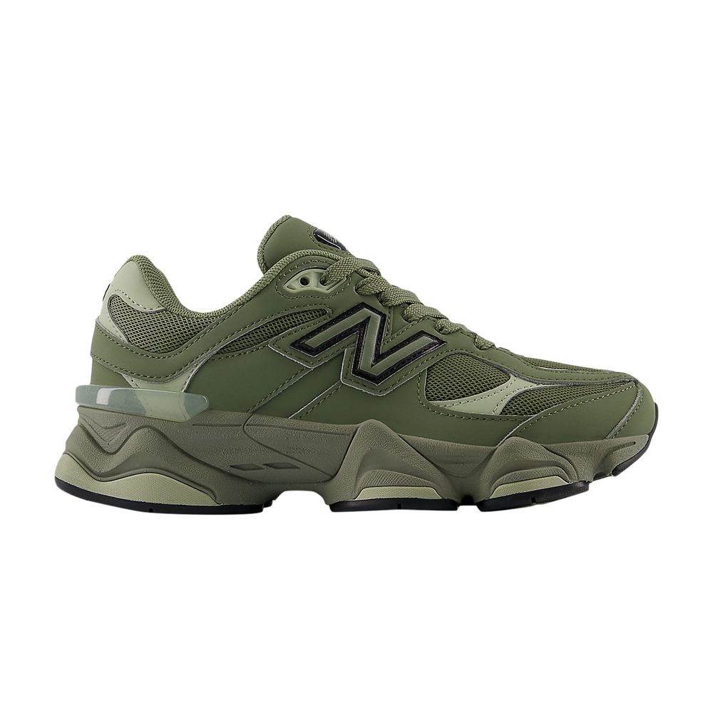 New Balance 9060 Big Kid 'Dark Olivine' | Green | Kid's Size 3.5 - GC9060GD