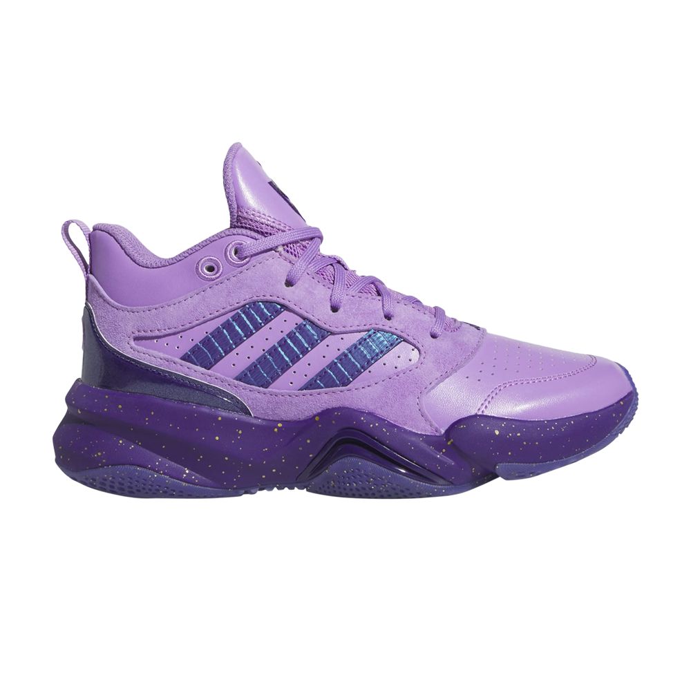 Pre-owned Adidas Originals Adidas Mahomes 2 Impact Flx J 'throw A Good Time - Purple' | Kid's Size 4