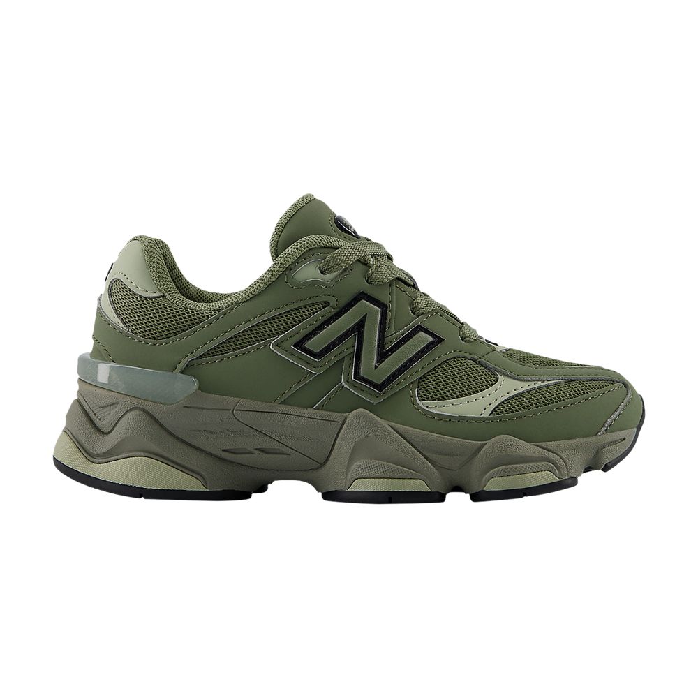 Pre-owned New Balance 9060 Little Kid 'dark Olivine' | Green | Kid's Size 2