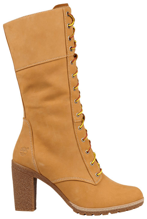Timberland Wmns Glancy 10 Inch Lace Up Boot Wheat