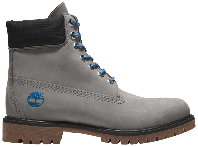 Timberland 6 Inch Premium Boot Medium Grey Blue