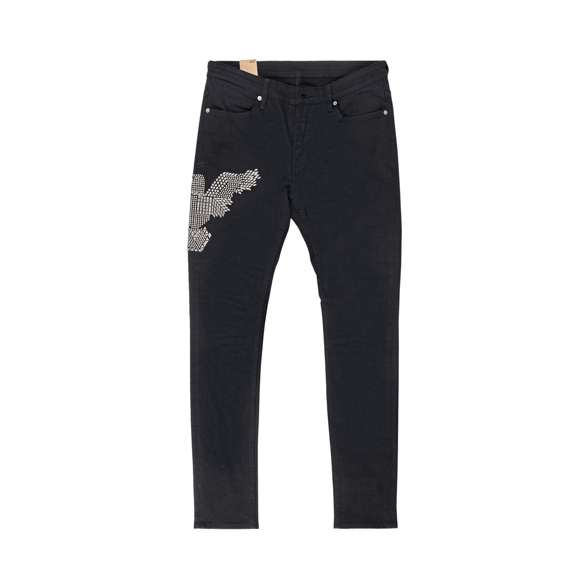 Pre-owned Ksubi Van Winkle Replica Eagle Jeans 'black' | Men's Size 32