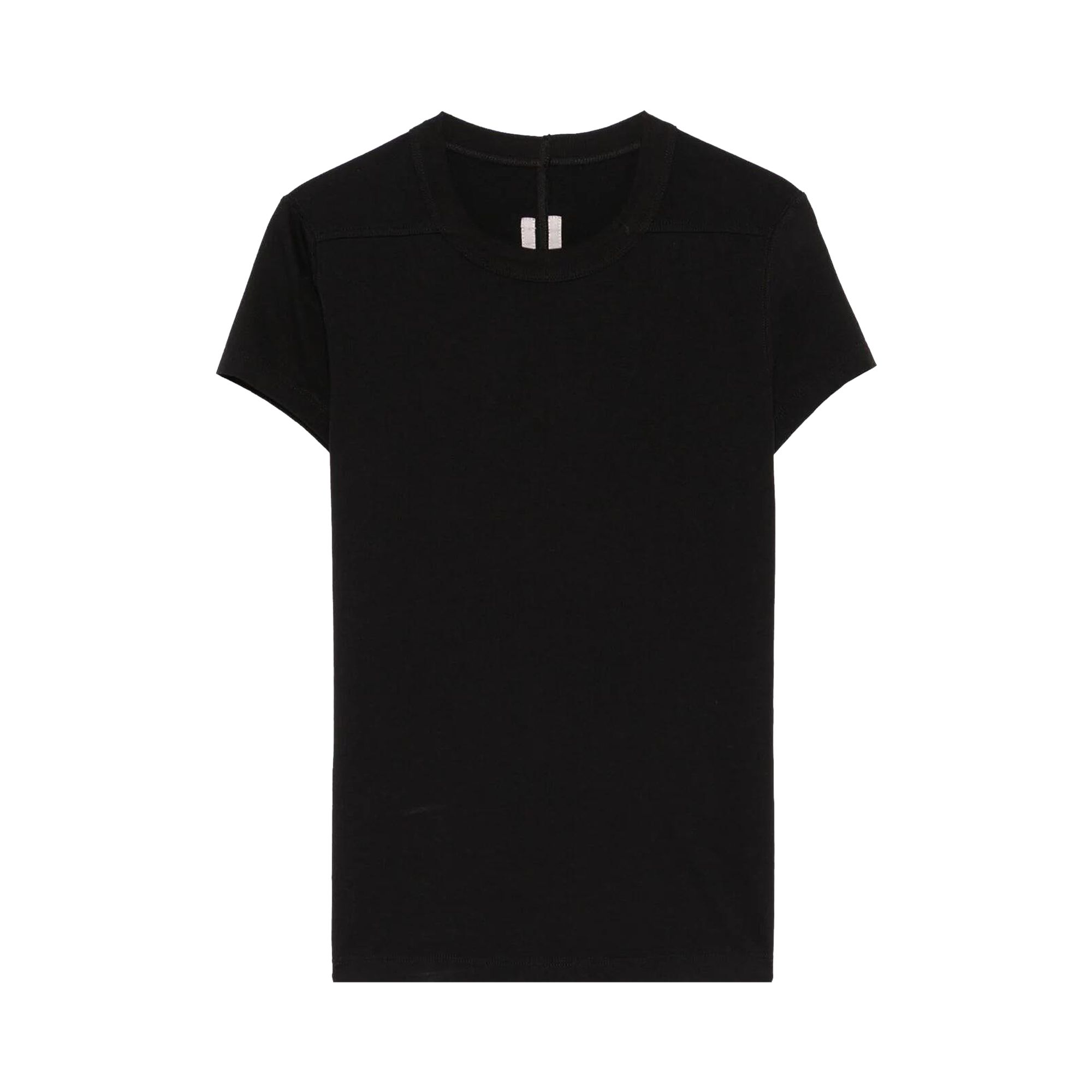 Pre-owned Rick Owens Cropped Level Tee 'black' | Women's Size 40