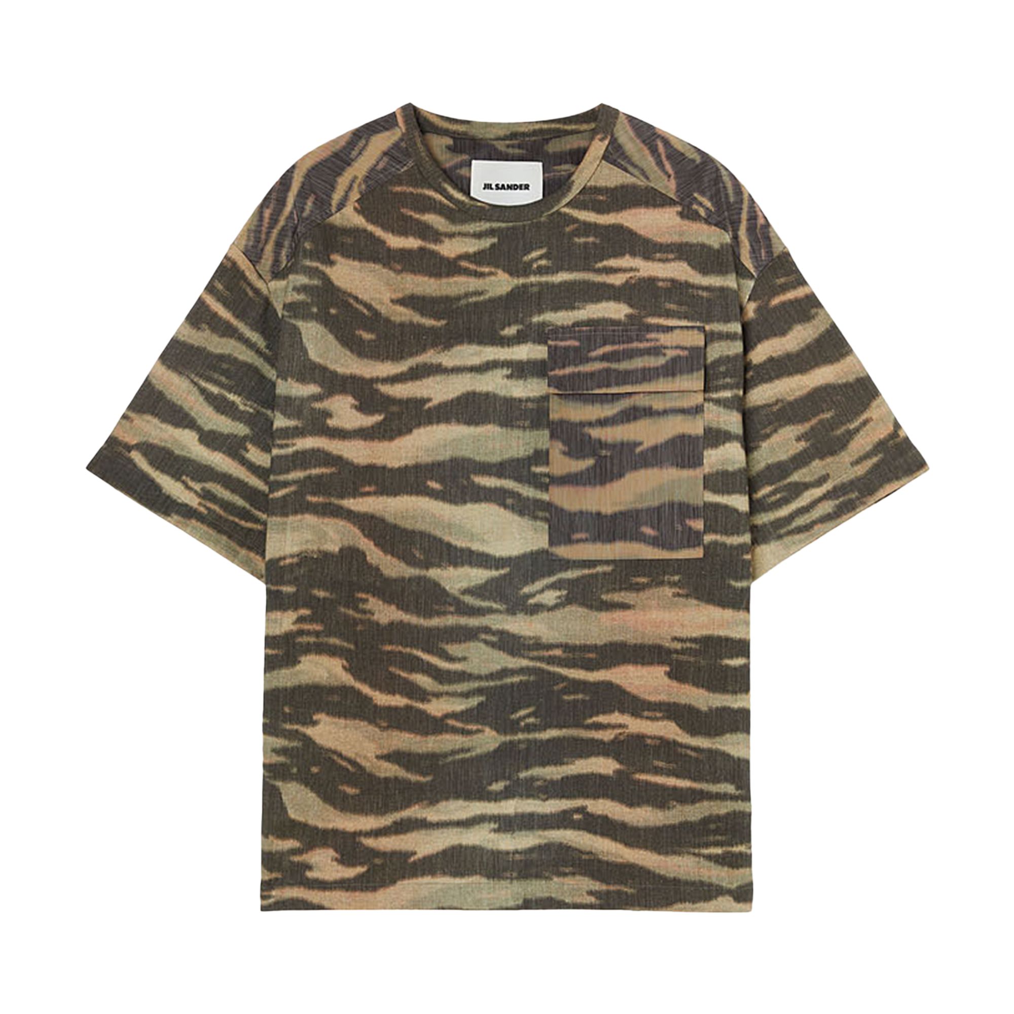 Pre-owned Jil Sander T-shirt 'camouflage' | Multi-color | Men's Size M