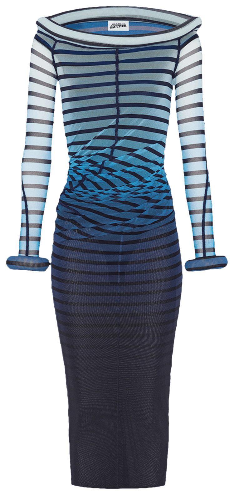 halter neck midi dress Halter Cowl Neck Midi Dress – Azure & Lavender