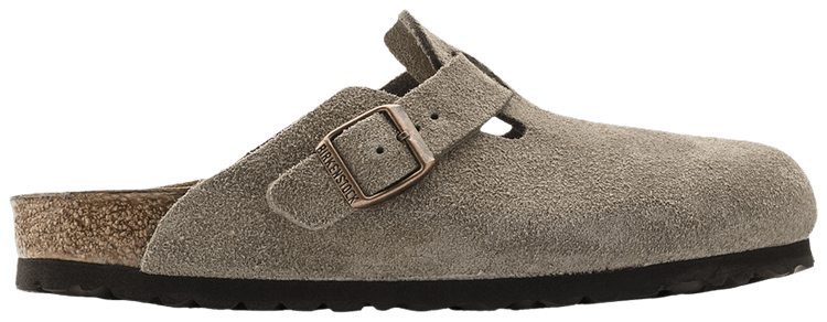Boston Suede Leather Taupe