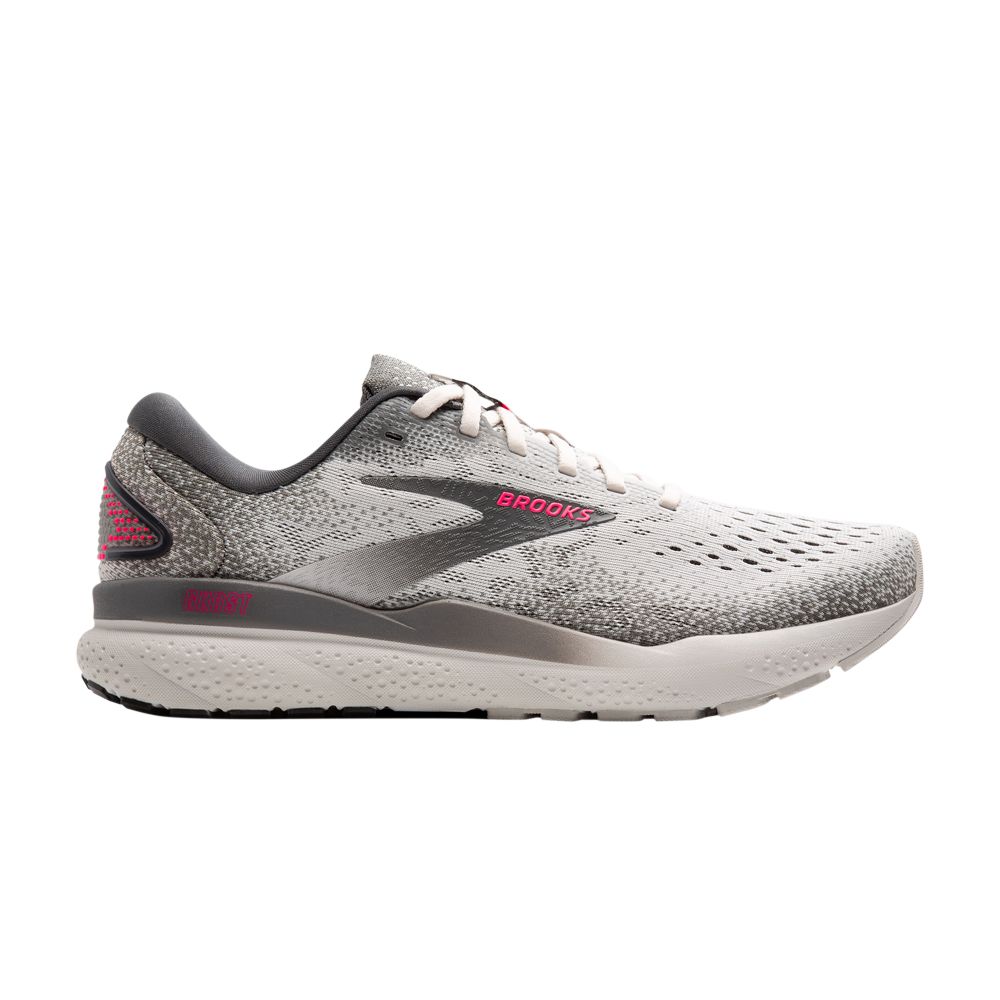 Pre-owned Brooks Wmns Ghost 16 'grey Gargoyle Pink' | Women's Size 10 In Gray