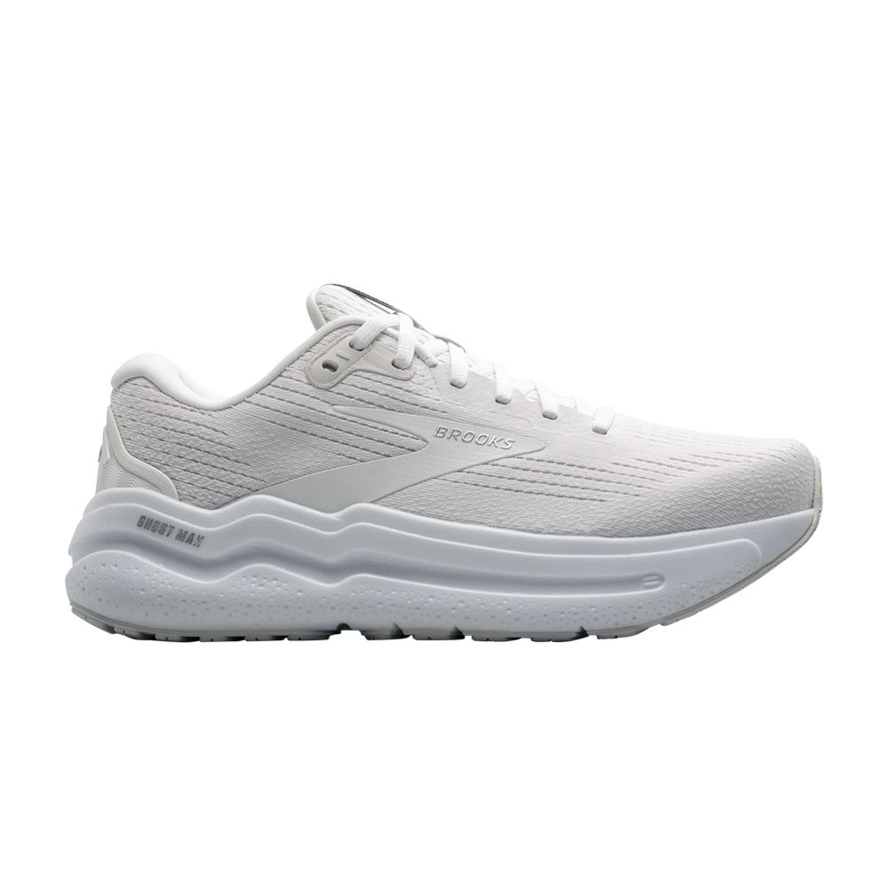 Pre-owned Brooks Wmns Ghost Max 2 'triple White' | Women's Size 10.5