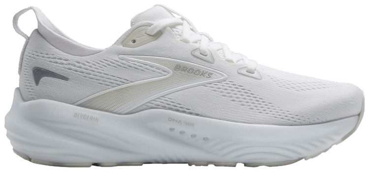Brooks Wmns Glycerin 22 White Grey