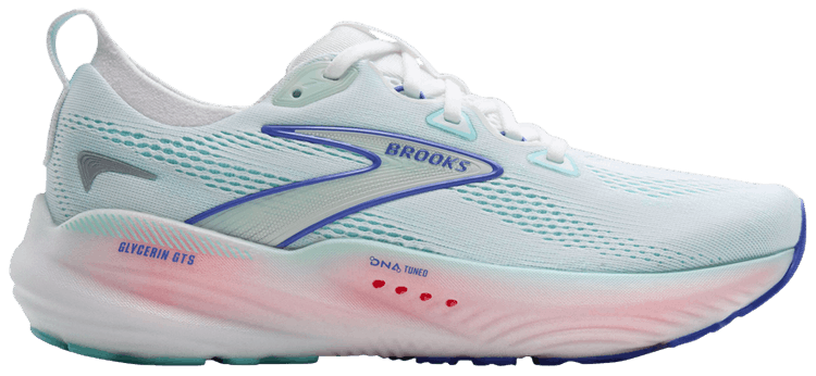 Brooks Wmns Glycerin GTS 22 Limpet Shell Amparo Blue