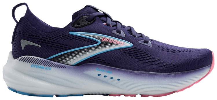 Brooks Wmns Glycerin GTS 22 Blue Ribbon Dianthus