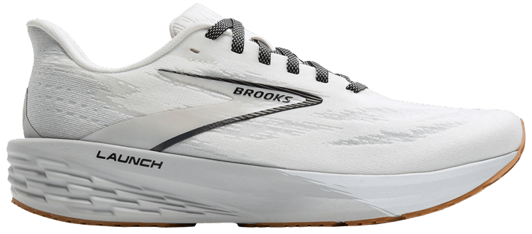 Buy Brooks Wmns Launch 11 'White Grey Black' - 120439 1B 135 | GOAT