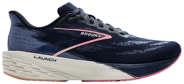 Brooks Wmns Launch 11 Peacoat Peach