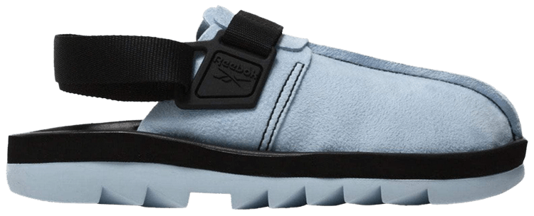 Reebok Beatnik Sandal Synthetic Suede   Fresh Blue