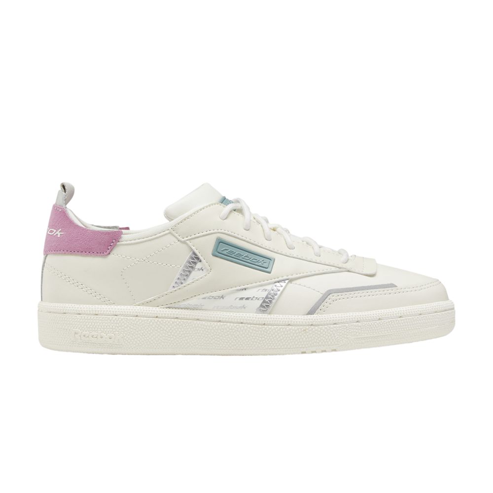 Pre-owned Reebok Wmns Club C Ree:dux 'chalk Green Jasmine Pink' | Cream | Women's Size 7 In White