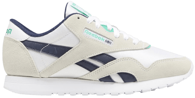 Reebok Wmns Classic Nylon White Vector Navy