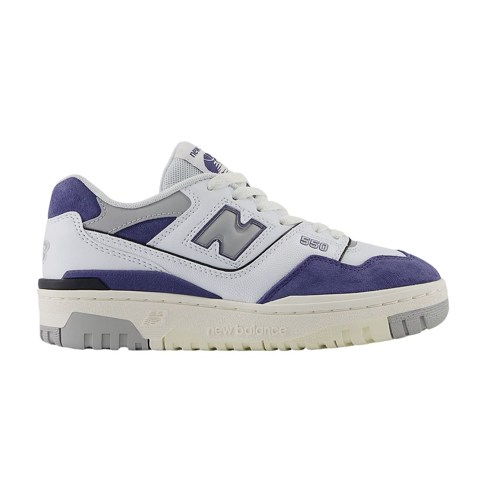 Pre-owned New Balance 550 Big Kid 'white Raincloud Indigo' | Blue | Kid's Size 5