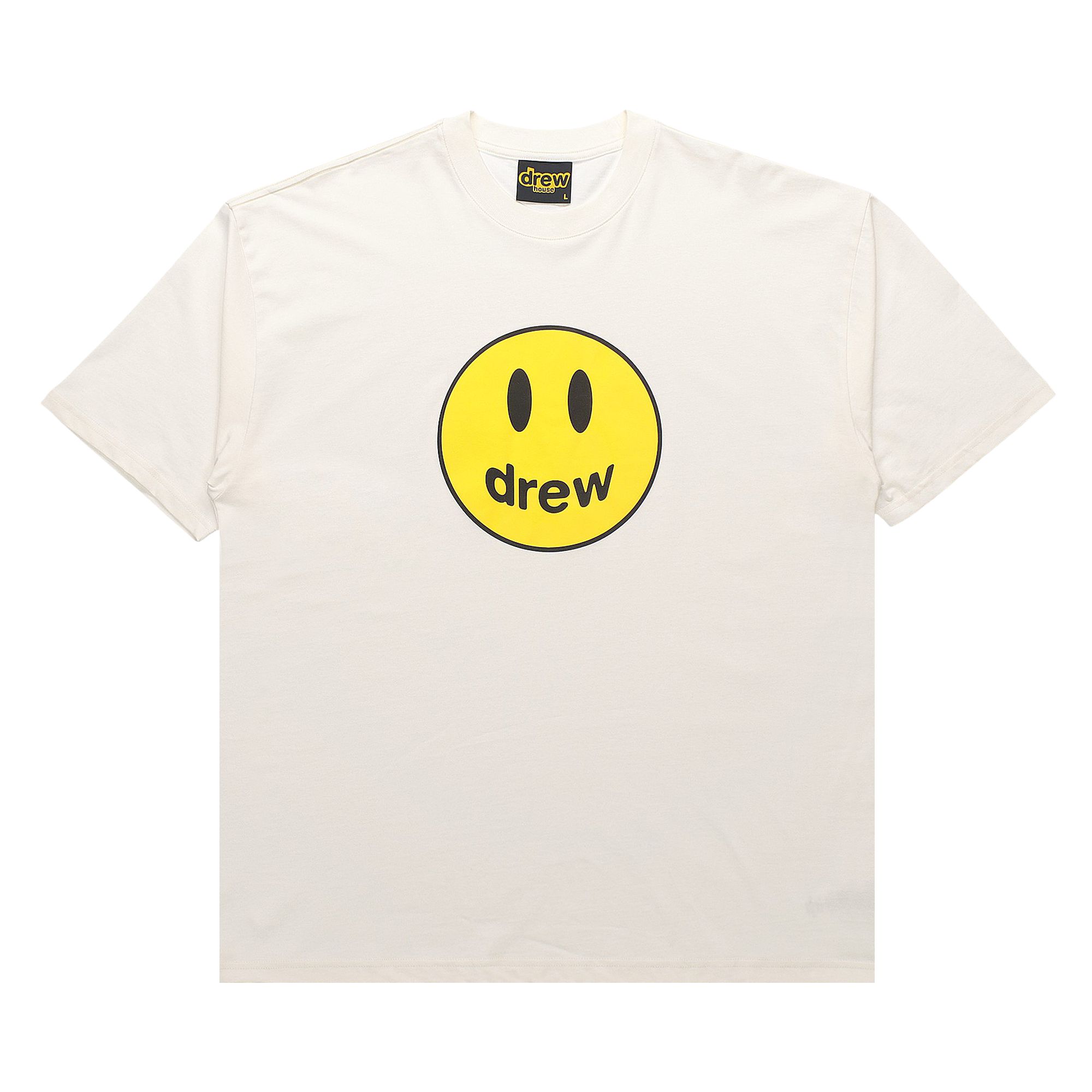 Pre-owned Drew House Mascot Short-sleeve Tee 'off White' | Cream | Men's Size M