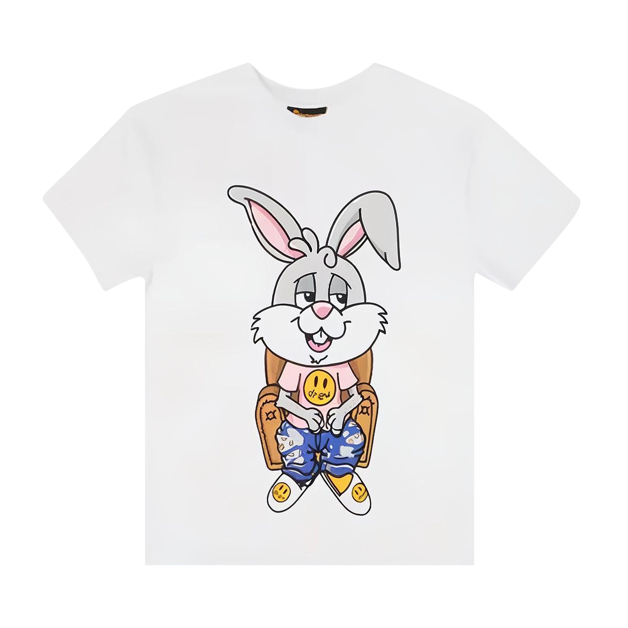 Pre-owned Drew House Bunny Rabbit Tee 'white' | Men's Size L