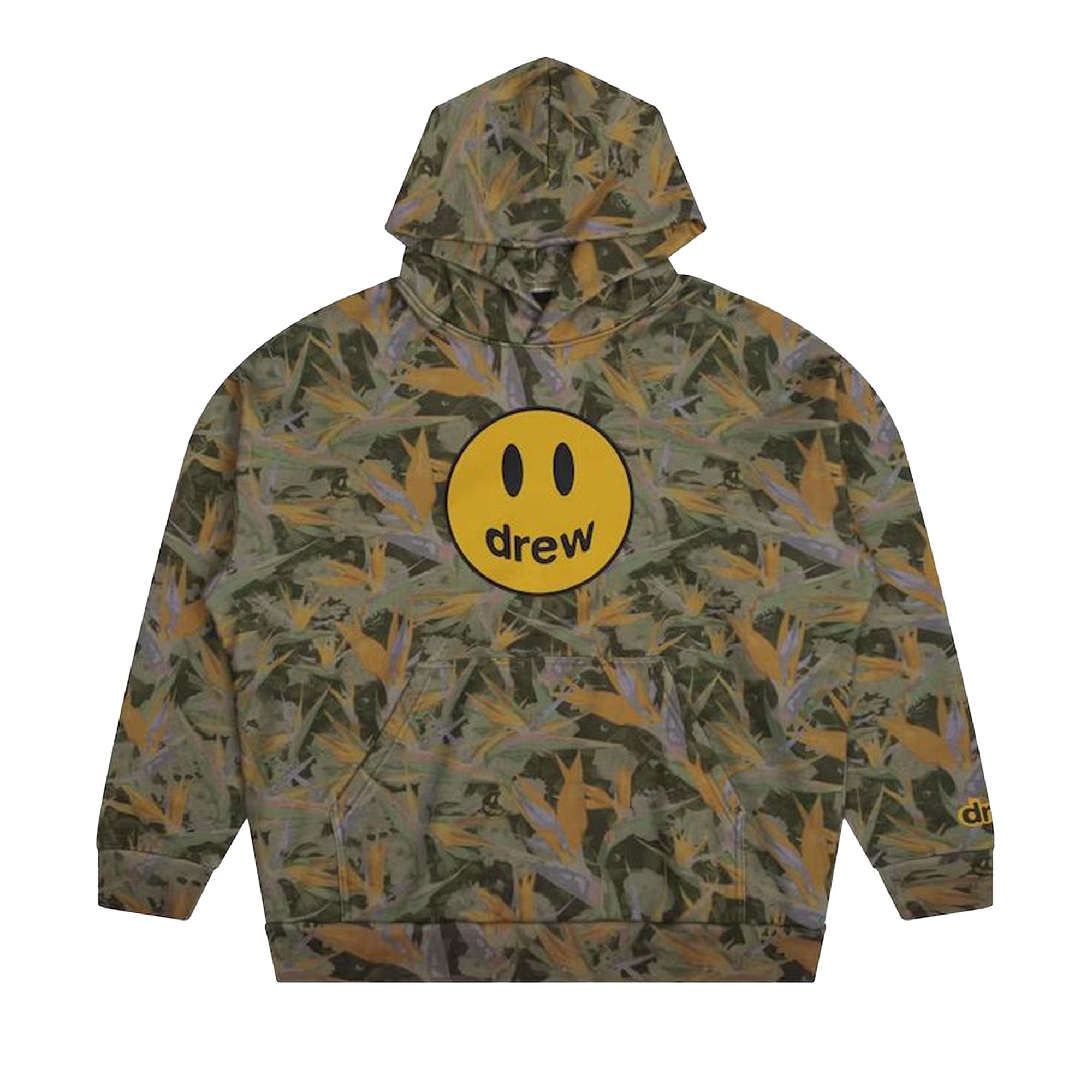 Pre-owned Drew House Mascot Oversized Hoodie 'drew Camo' | Multi-color | Men's Size M