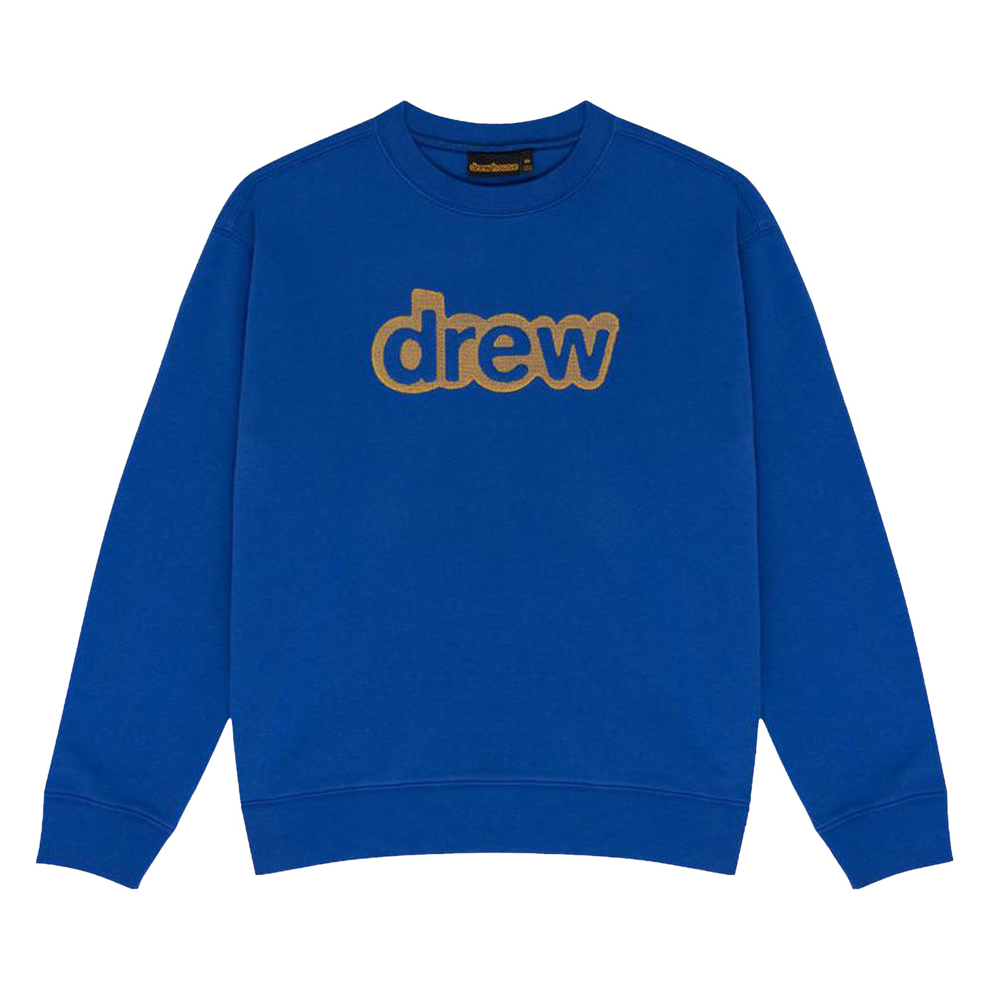 Pre-owned Drew House Secret Embroidered Crewneck Sweatshirt 'royal Blue' | Men's Size Xl