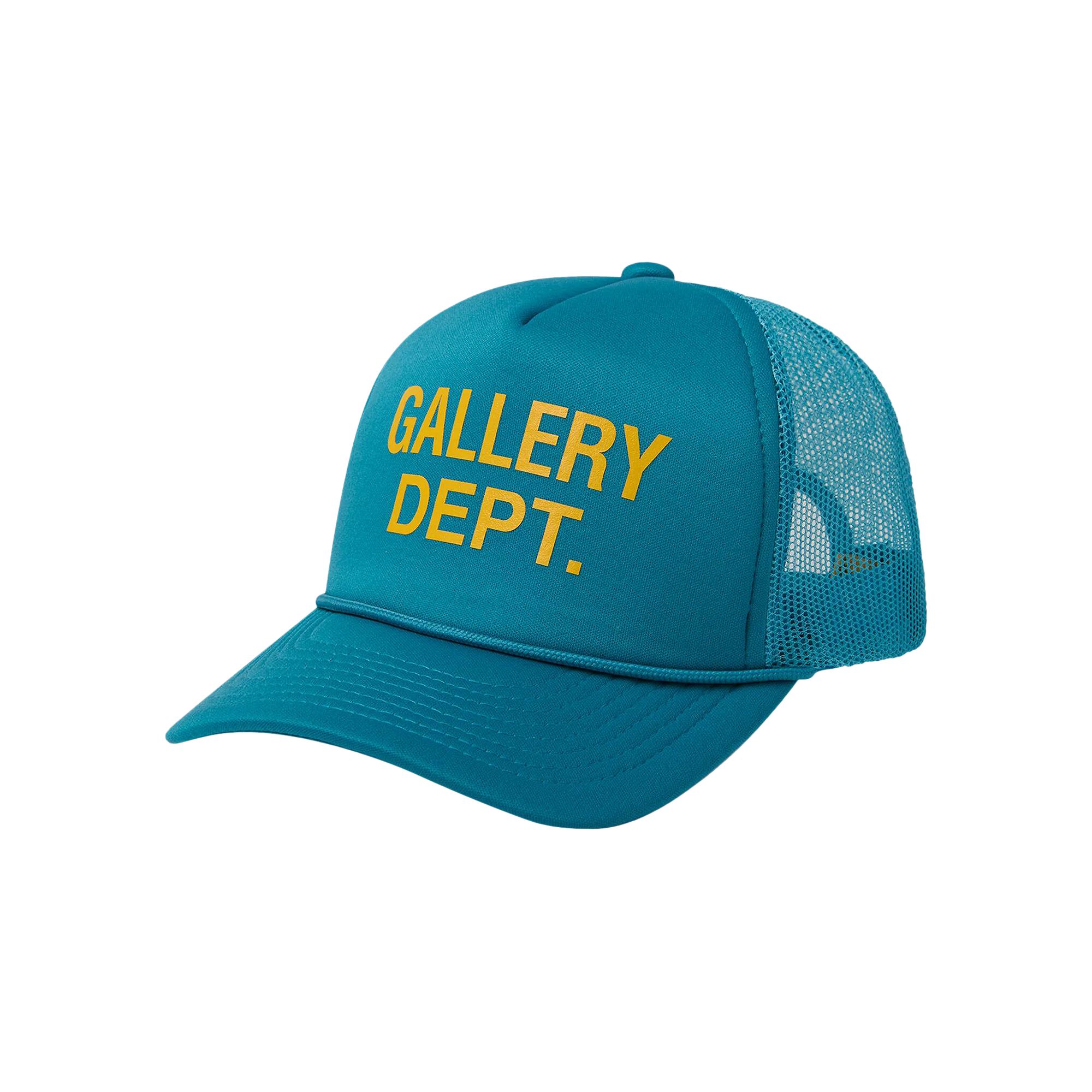 Pre-owned Gallery Dept. Trucker Cap 'aqua' | Blue | Men's Size Onesize