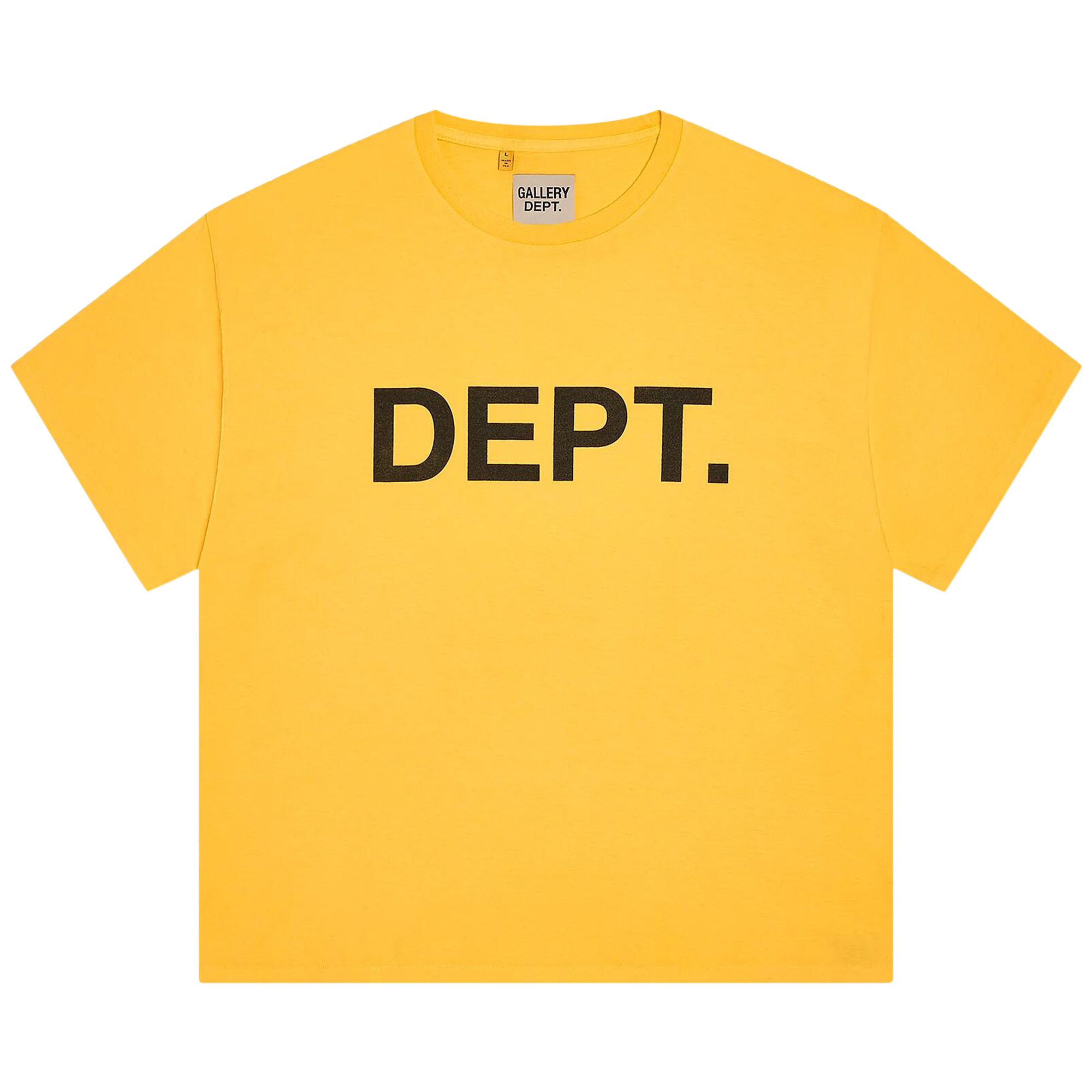 Pre-owned Gallery Dept. Standard Tee 'gold Yellow' | Men's Size Xl