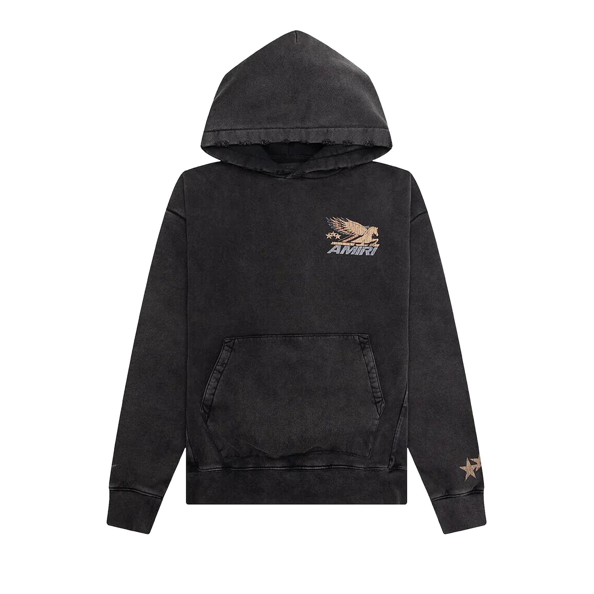 Pre-owned Amiri Vintage Pegasus Hoodie 'black' | Men's Size S
