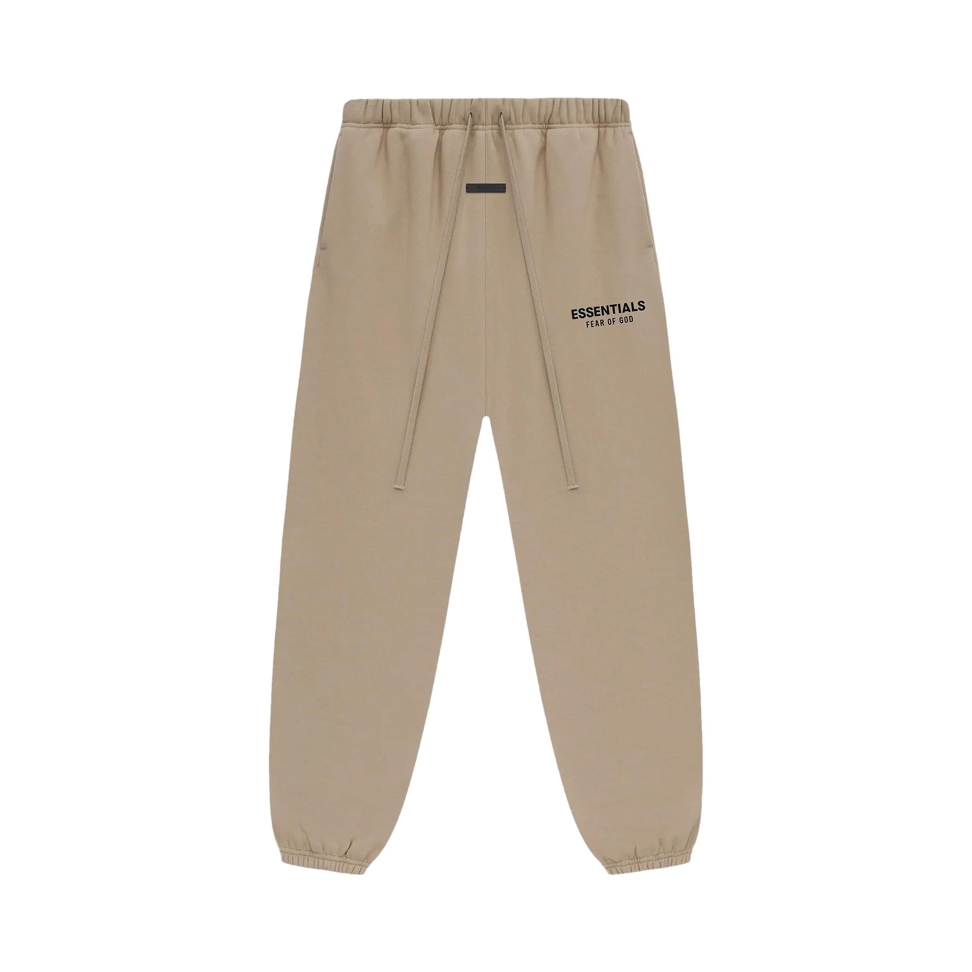Pre-owned Essentials Fear Of God  Fleece Sweatpant 'desert Sand' | Tan | Men's Size Xs In Brown