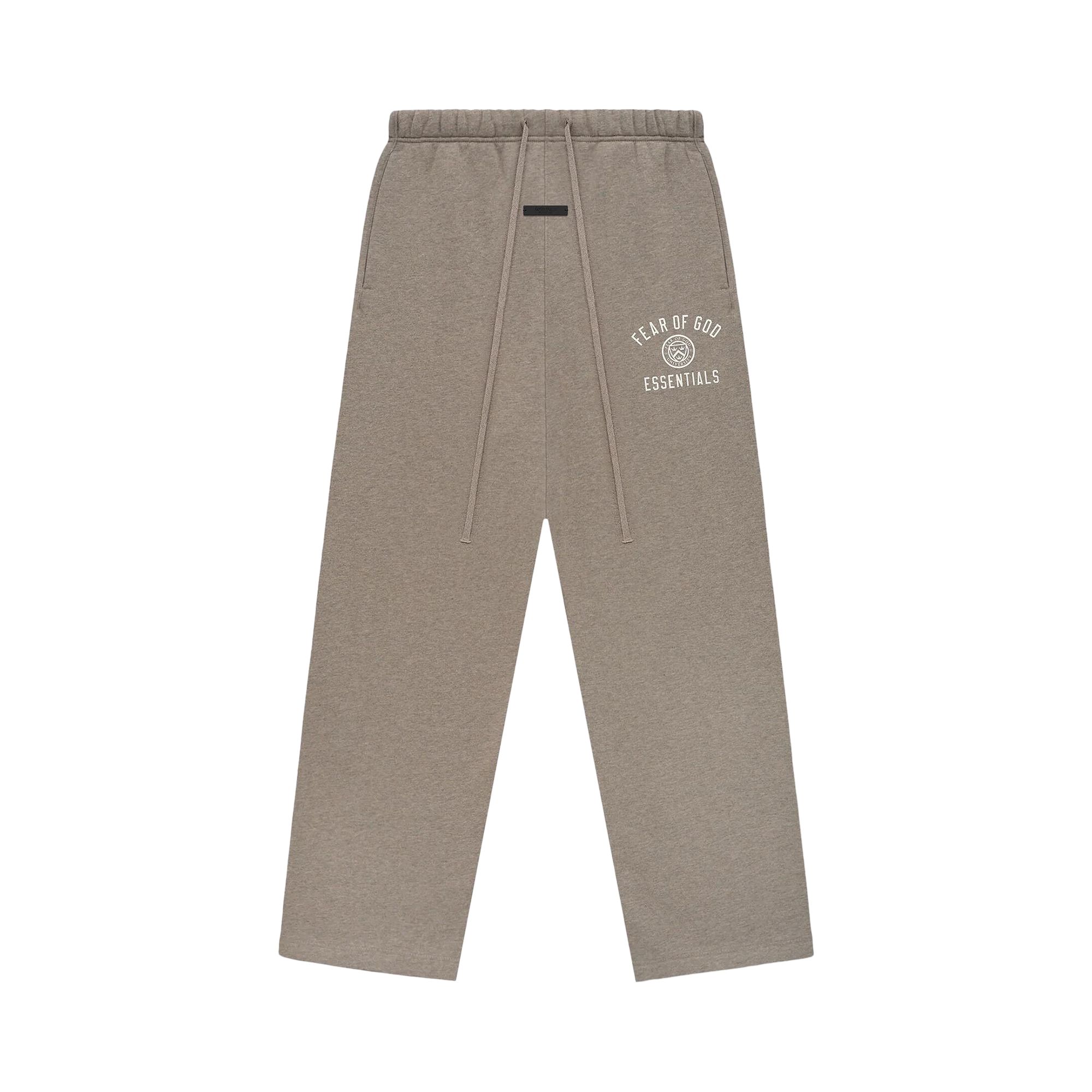 Pre-owned Essentials Fear Of God  Fleece Relaxed Sweatpant 'heather Grey' | Men's Size L In Gray