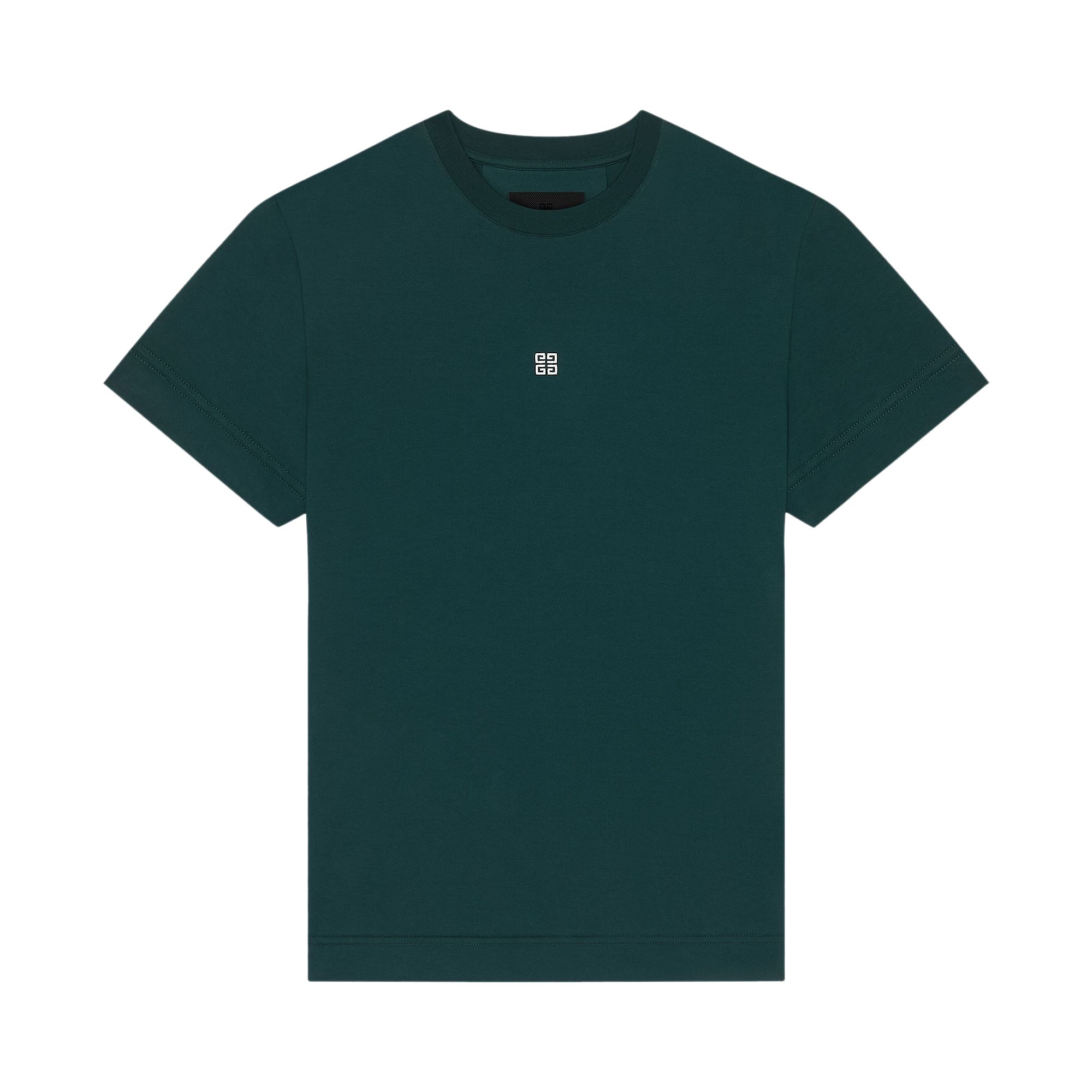 Pre-owned Givenchy Slim Fit T-shirt 'fir Green' | Men's Size M