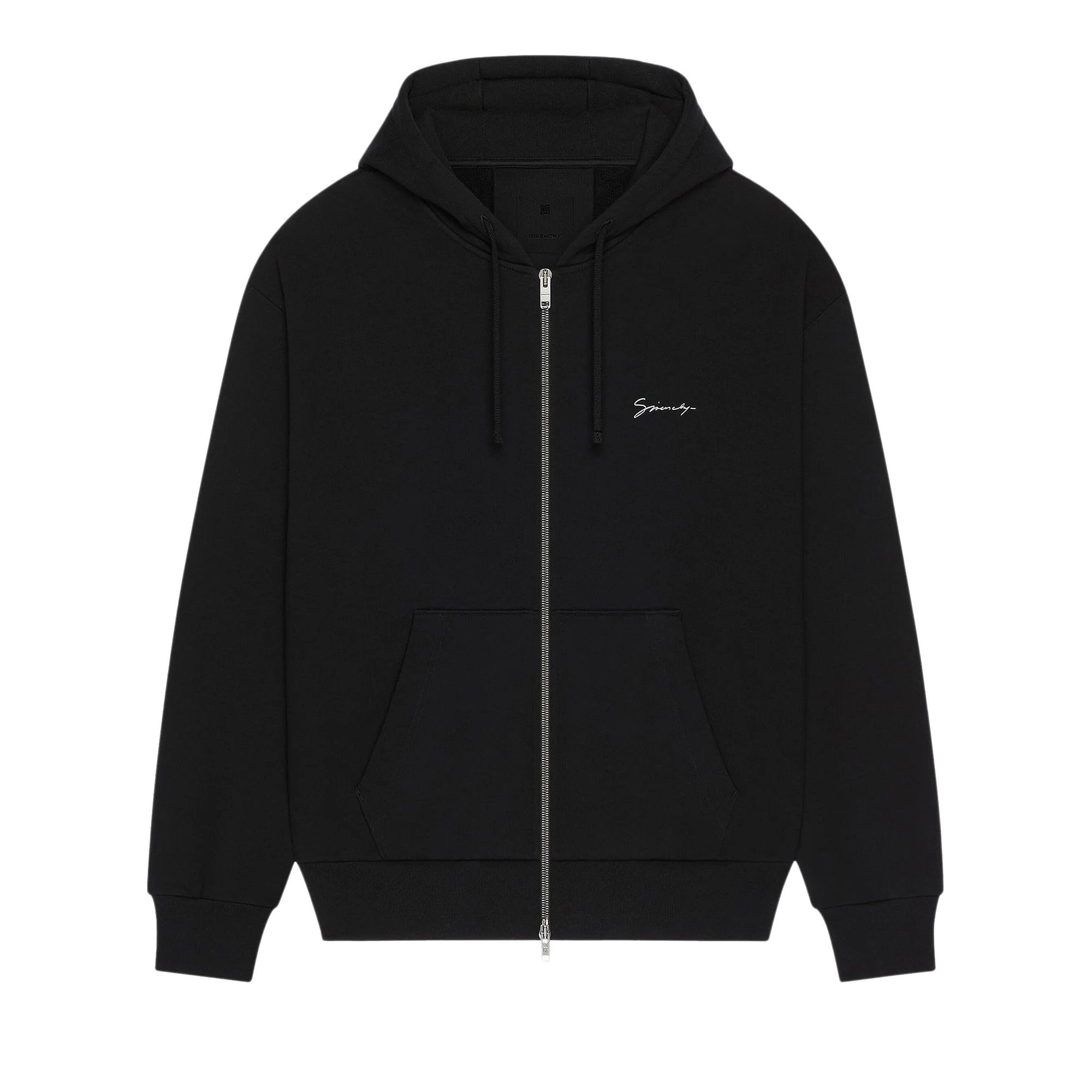 Pre-owned Givenchy Zipped Hoodie 'black' | Men's Size Xxl
